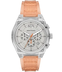 Armani Exchange Men's Raphael Rd. Quartz Chronograph Strap Watch