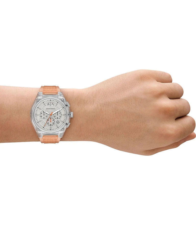 Armani Exchange Men's Raphael Rd. Quartz Chronograph Strap Watch