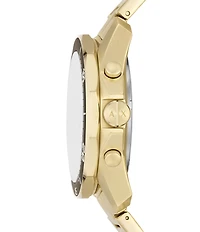 Armani Exchange Men's Spencer Rd. Quartz Chronograph Gold Tone Stainless Steel Bracelet Watch