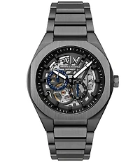 Armani Exchange Men's Sync Rd. Automatic Stainless Steel Bracelet Watch