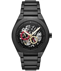 Armani Exchange Men's Sync Rd. Automatic Stainless Steel Bracelet Watch