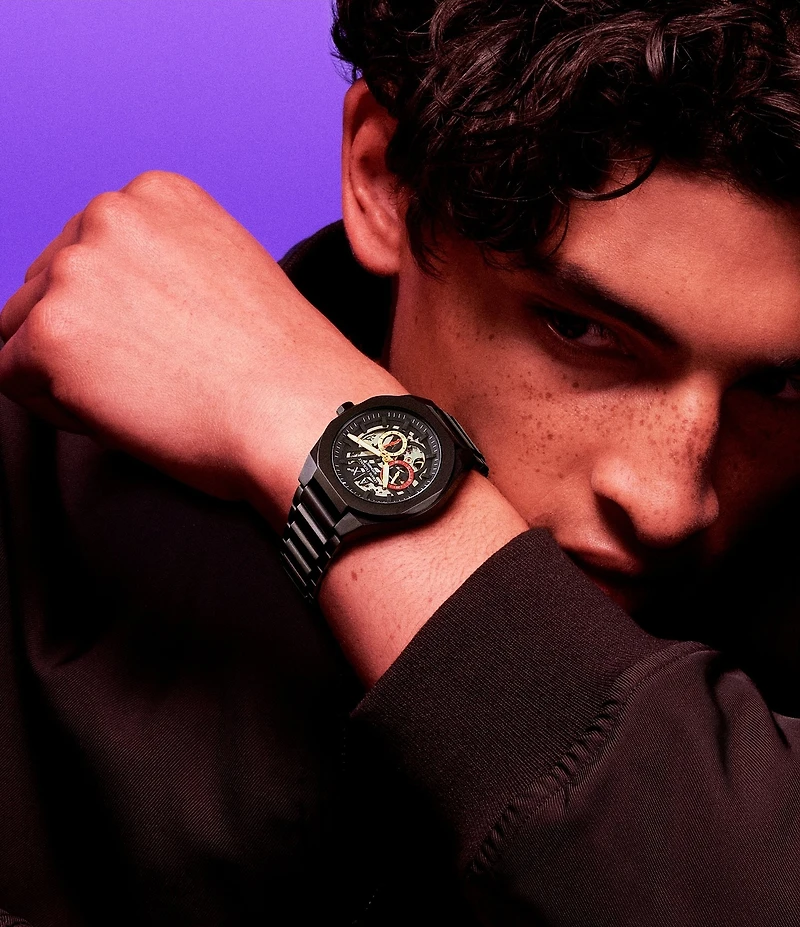 Armani Exchange Men's Sync Rd. Automatic Stainless Steel Bracelet Watch