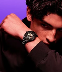 Armani Exchange Men's Sync Rd. Automatic Stainless Steel Bracelet Watch