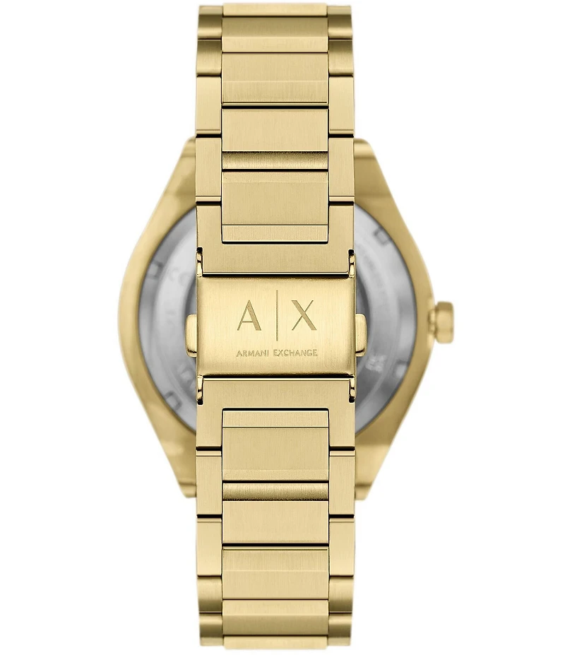 Armani Exchange Men's Sync Rd. Automatic Stainless Steel Bracelet Watch