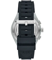 Armani Exchange Men's Sync Rd. Chronograph Silicone Strap Watch