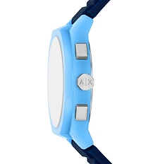 Armani Exchange Men's Sync Rd. Chronograph Silicone Strap Watch