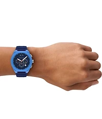 Armani Exchange Men's Sync Rd. Chronograph Silicone Strap Watch