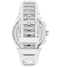 Armani Exchange Men's Sync Rd. Multifunction Silicone Strap Watch