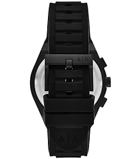 Armani Exchange Men's Sync Rd. Quartz Chronograph Silicone Strap Watch