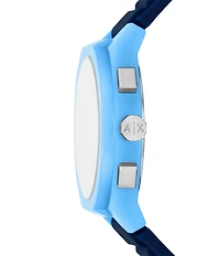 Armani Exchange Men's Sync Rd. Quartz Chronograph Silicone Strap Watch
