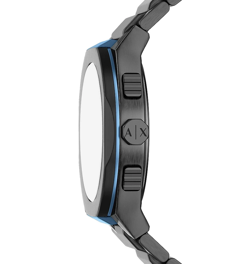 Armani Exchange Men's Sync Rd. Quartz Chronograph Stainless Steel Bracelet Watch