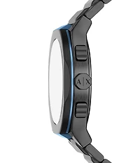 Armani Exchange Men's Sync Rd. Quartz Chronograph Stainless Steel Bracelet Watch