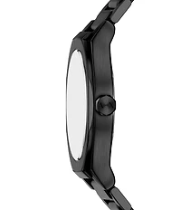 Armani Exchange Men's Sync Three-Hand Date Stainless Steel Bracelet Watch