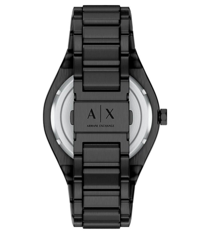 Armani Exchange Men's Sync Three-Hand Date Stainless Steel Bracelet Watch