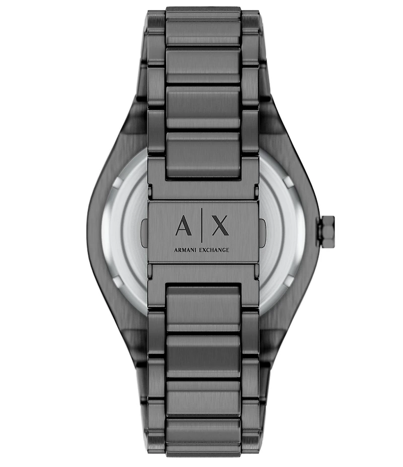 Armani Exchange Men's Sync Three-Hand Date Stainless Steel Bracelet Watch