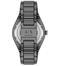 Armani Exchange Men's Sync Three-Hand Date Stainless Steel Bracelet Watch