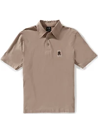 Armani Exchange Mercerized Cotton Short Sleeve Polo Shirt