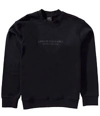 Armani Exchange Milano New York Crewneck Sweatshirt