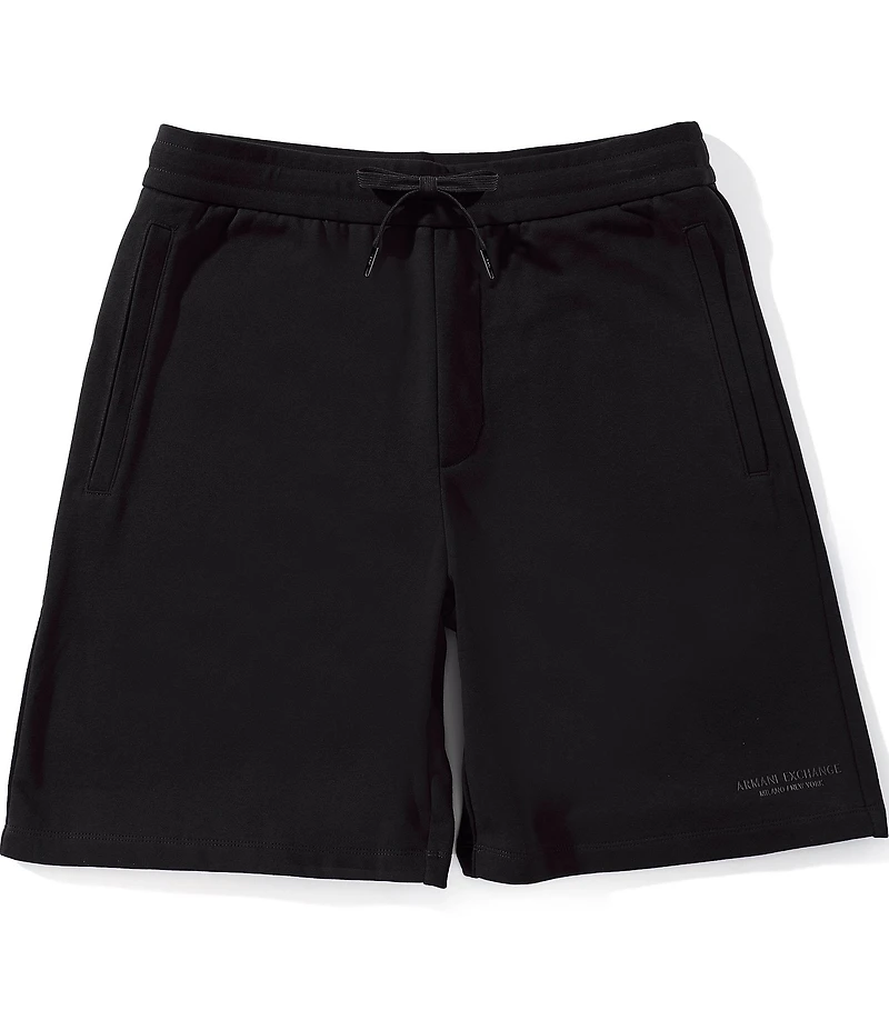 Armani Exchange Milano New York French Terry 7#double; Inseam Shorts