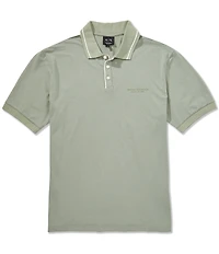 Armani Exchange Milano/NY Chest Logo Short Sleeve Polo Shirt