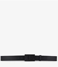 Armani Exchange Perfect Rectangular 1.4#double; Buckle Belt