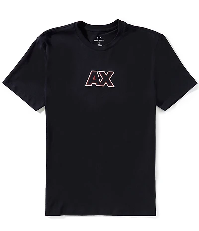 Armani Exchange Piping Chest Logo Short Sleeve T-Shirt