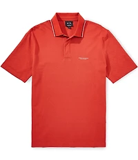 Armani Exchange Pique Short Sleeve Polo Shirt