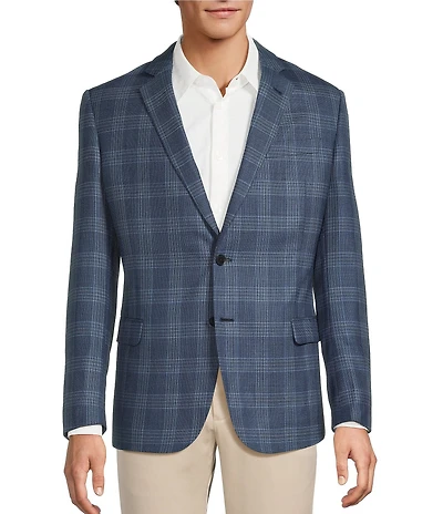 Armani Exchange Plaid Sport Coat