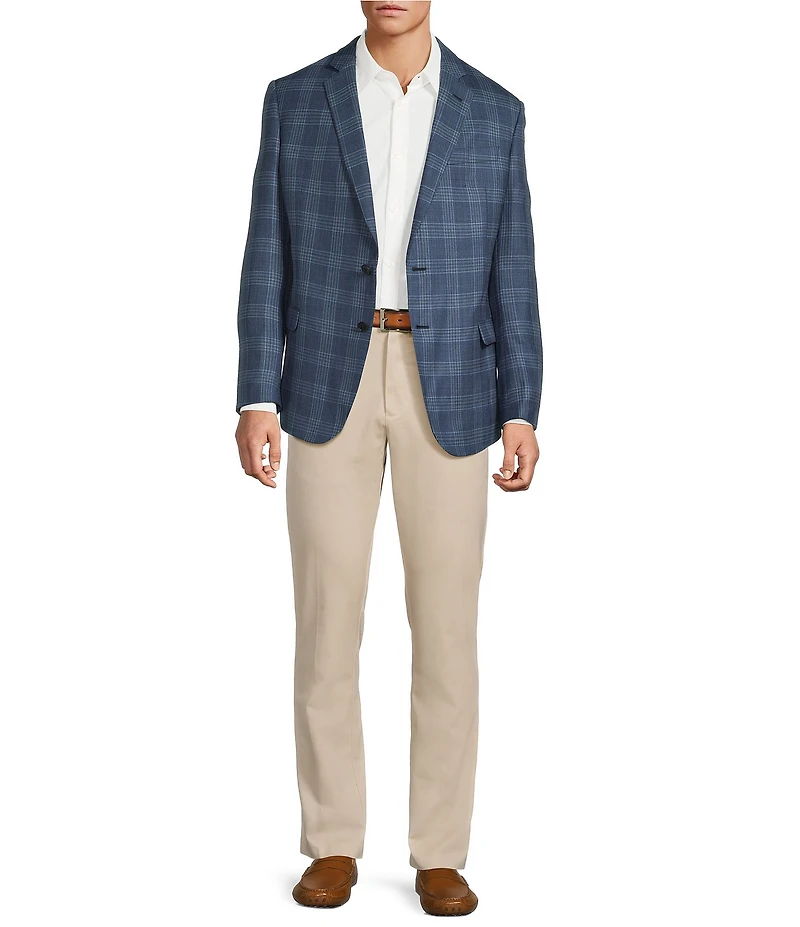 Armani Exchange Plaid Sport Coat