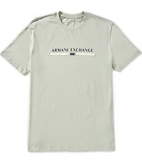 Armani Exchange Rectangular Box Logo Short Sleeve T-Shirt