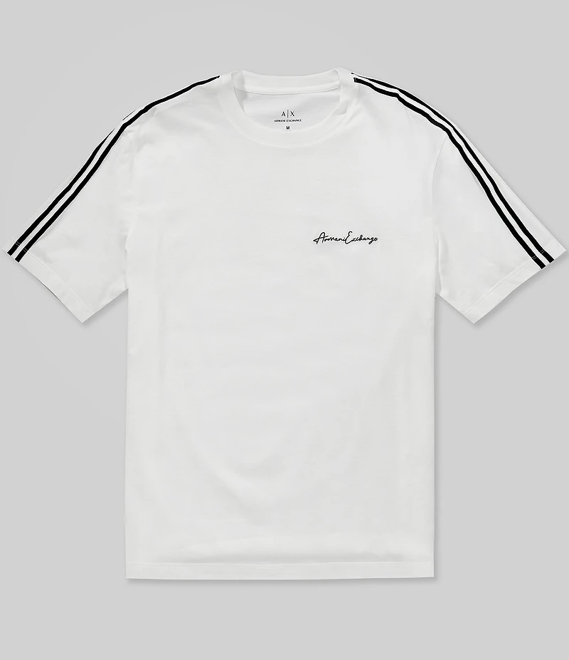 Armani Exchange Signature Logo Short Sleeve T-Shirt