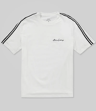 Armani Exchange Signature Logo Short Sleeve T-Shirt