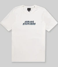 Armani Exchange Slim Fit 3D Logo Short Sleeve T-Shirt
