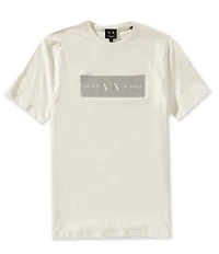 Armani Exchange Slim Fit AX Box Logo Short Sleeve T-Shirt