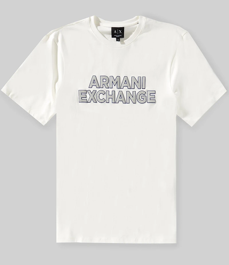 Armani Exchange Slim Fit Elevated Logo Short Sleeve T-Shirt