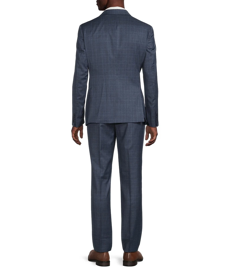 Armani Exchange Slim Fit Flat Front 2-Piece Suit
