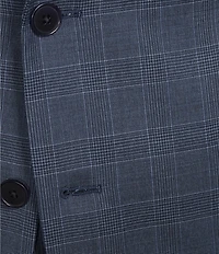 Armani Exchange Slim Fit Flat Front 2-Piece Suit