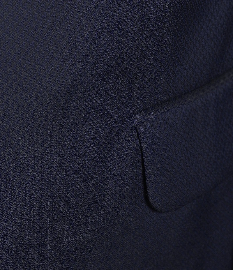 Armani Exchange Slim Fit Flat Front Solid 2-Piece Suit