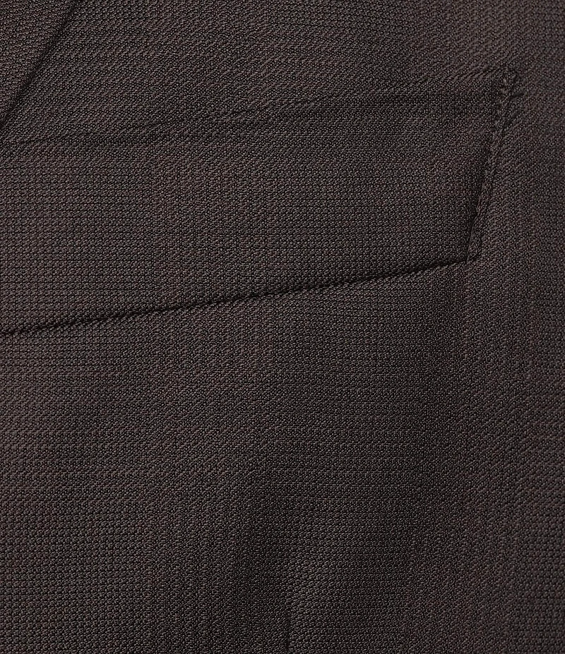 Armani Exchange Slim Fit Peak Lapel Solid 2-Piece Suit
