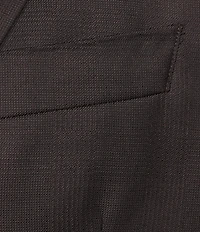 Armani Exchange Slim Fit Peak Lapel Solid 2-Piece Suit