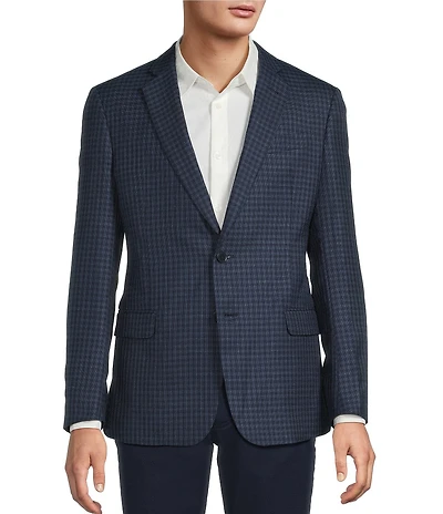 Armani Exchange Slim Fit Plaid Sport Coat