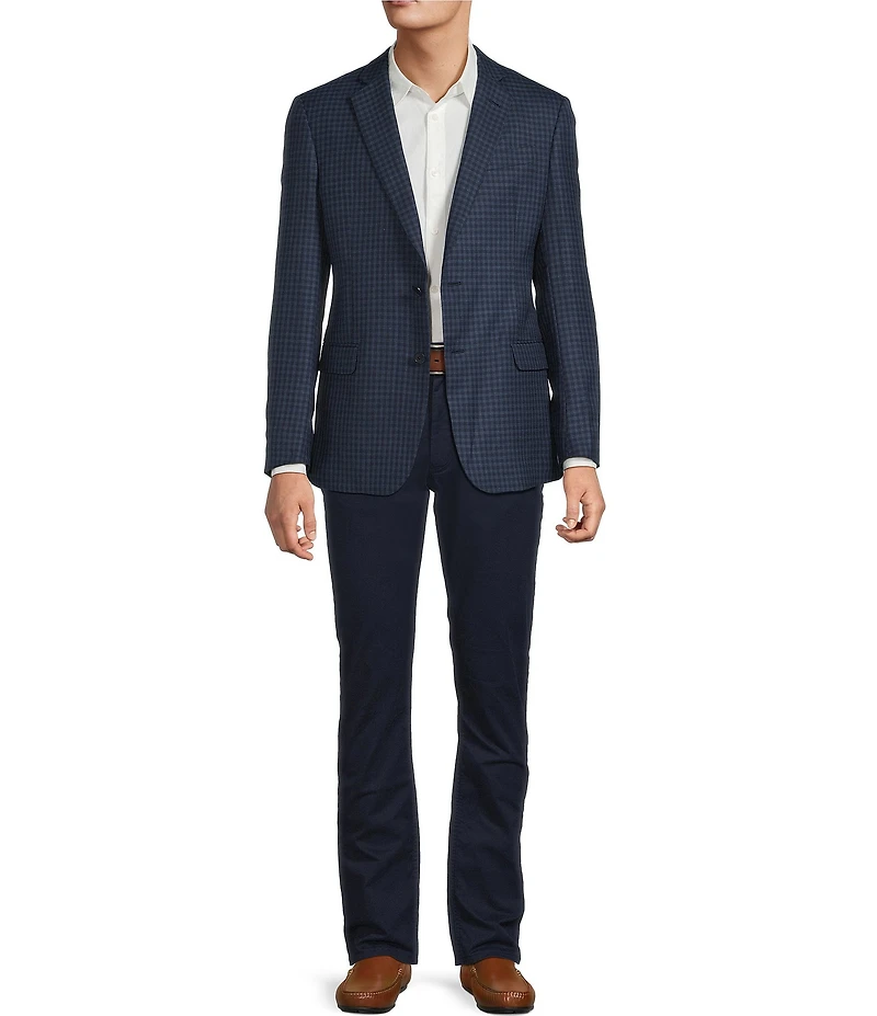 Armani Exchange Slim Fit Plaid Sport Coat