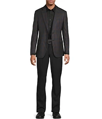 Armani Exchange Slim Fit Plaid Sport Coat