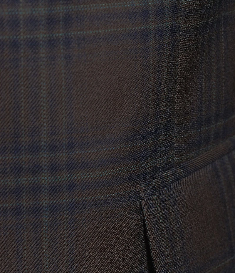 Armani Exchange Slim Fit Plaid Sport Coat