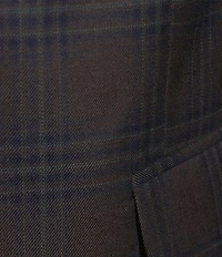 Armani Exchange Slim Fit Plaid Sport Coat