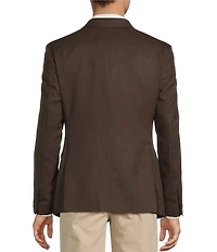Armani Exchange Slim Fit Textured Solid Sport Coat