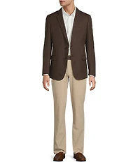 Armani Exchange Slim Fit Textured Solid Sport Coat