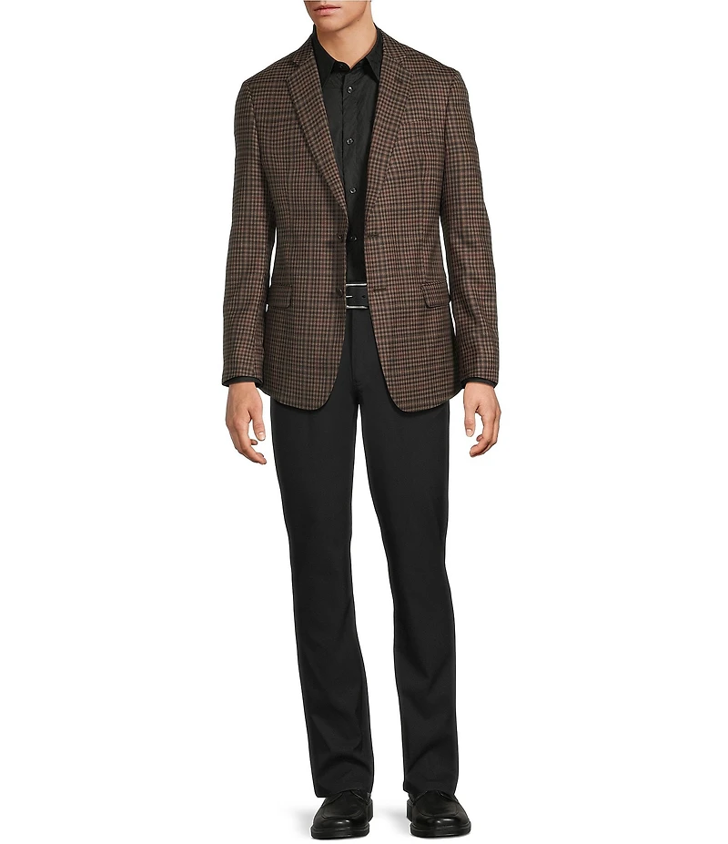 Armani Exchange Slim Fit Windowpane Sport Coat