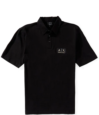Armani Exchange Small AX Logo Short Sleeve Polo Shirt