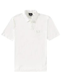 Armani Exchange Small AX Logo Short Sleeve Polo Shirt